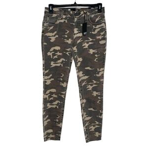 KUT from the Kloth Women’s Connie Camo Jeans Size 6 Stretch Ankle Skinny Denim
